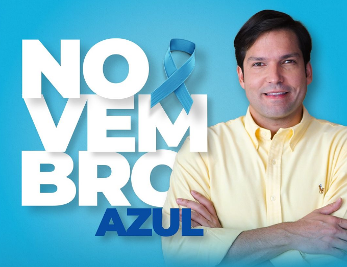 Novembro Azul: Deputado Robério Negreiros reforça importância da prevenção à saúde do homem