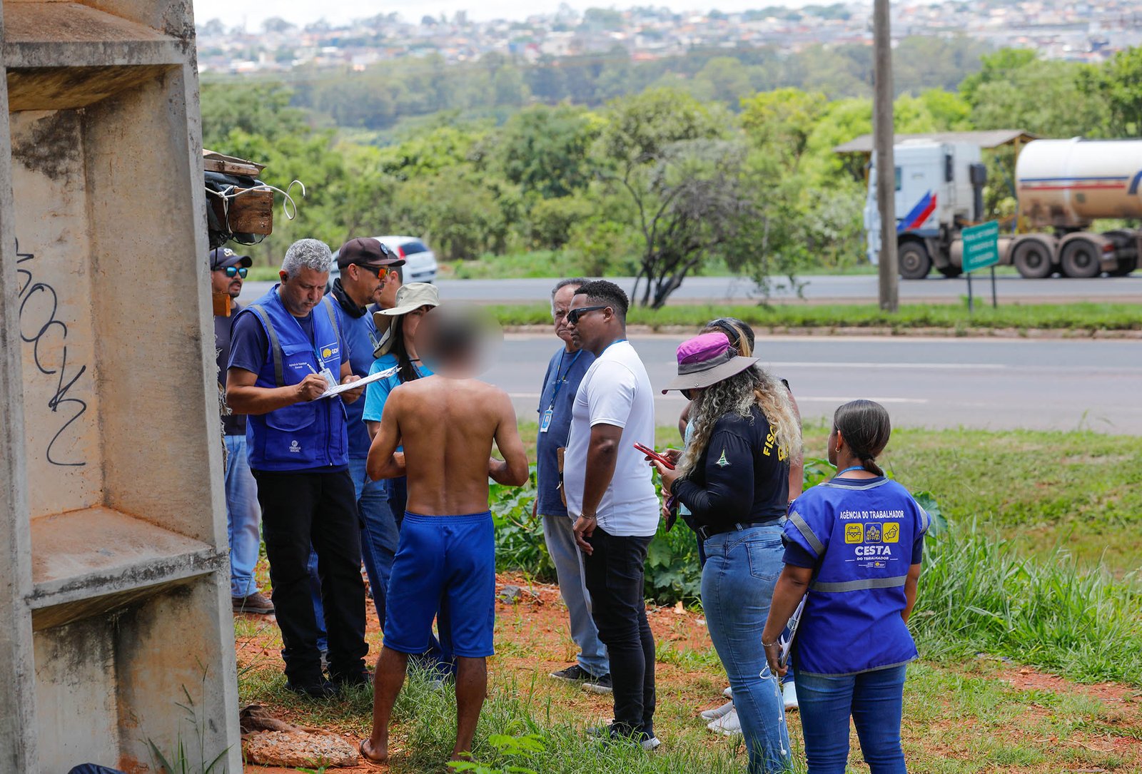 Samambaia recebe ação coordenada do GDF que promove acolhimento a pessoas em situação de rua