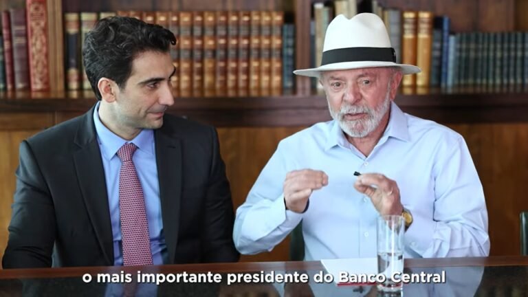 Lula recebe o novo presidente do Banco Central e defende 'verdadeira autonomia'