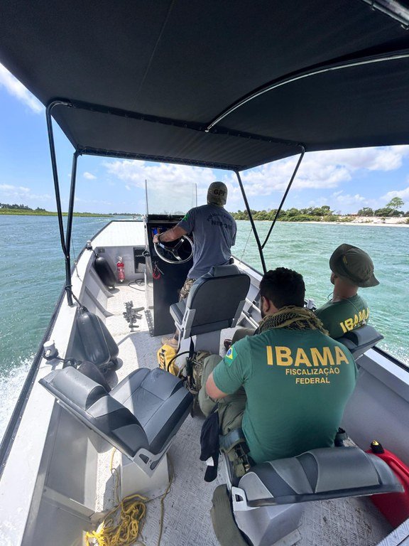 Operação combate pesca ilegal durante a piracema em Alagoas e Sergipe