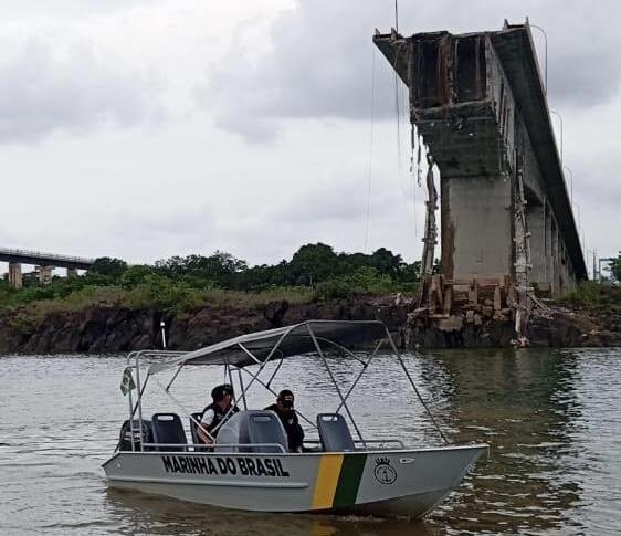 Operação realiza força-tarefa nas buscas no local do desabamento da ponte, entre o Maranhão e Tocantins