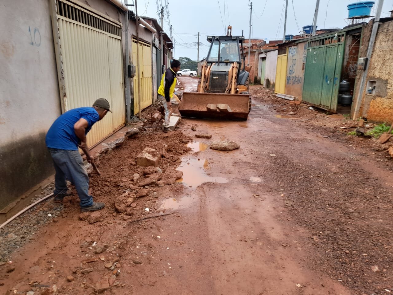 Administração da Estrutural Avança com Obras de Infraestrutura no Setor Norte