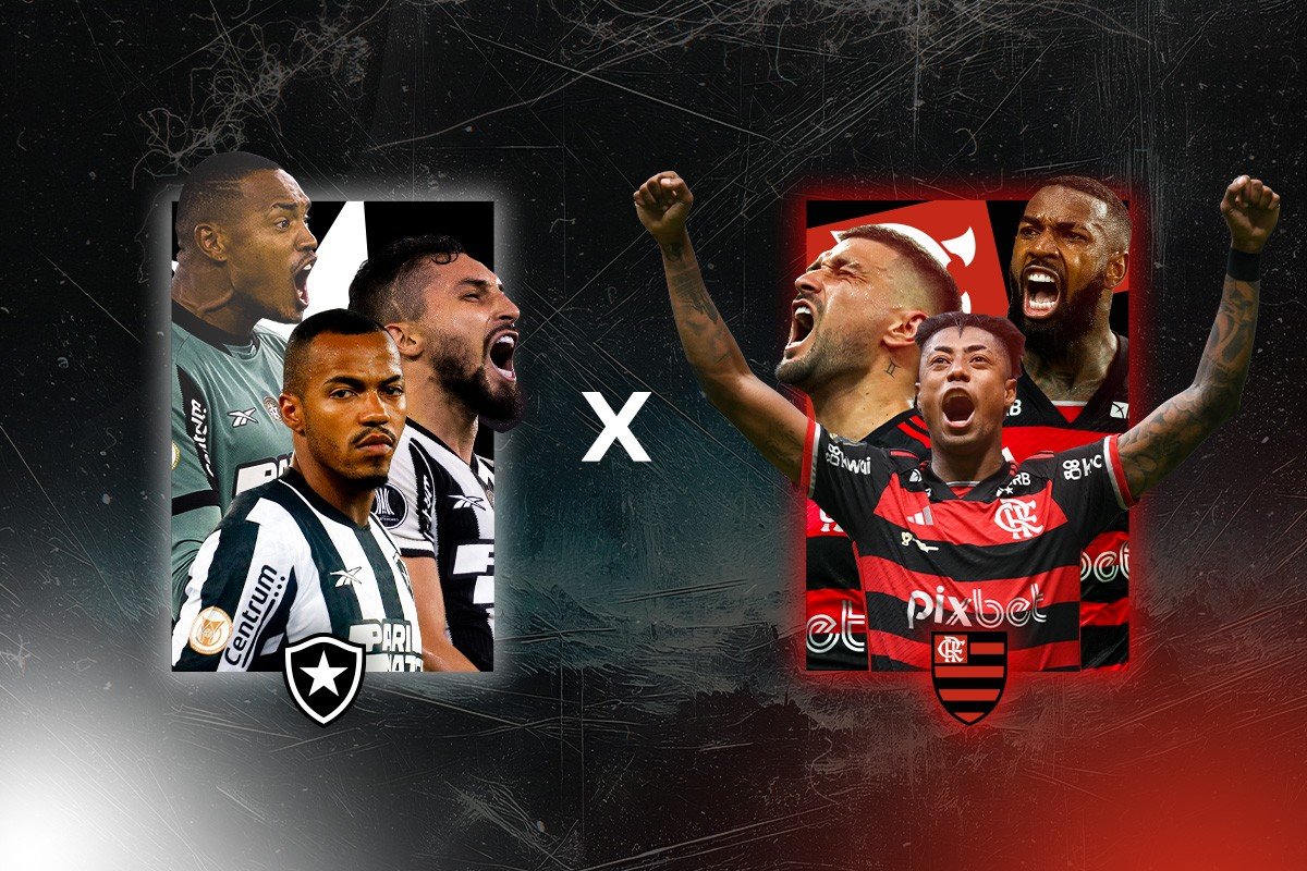 Confira a tabela de jogos de Botafogo e Flamengo até a Supercopa Rei