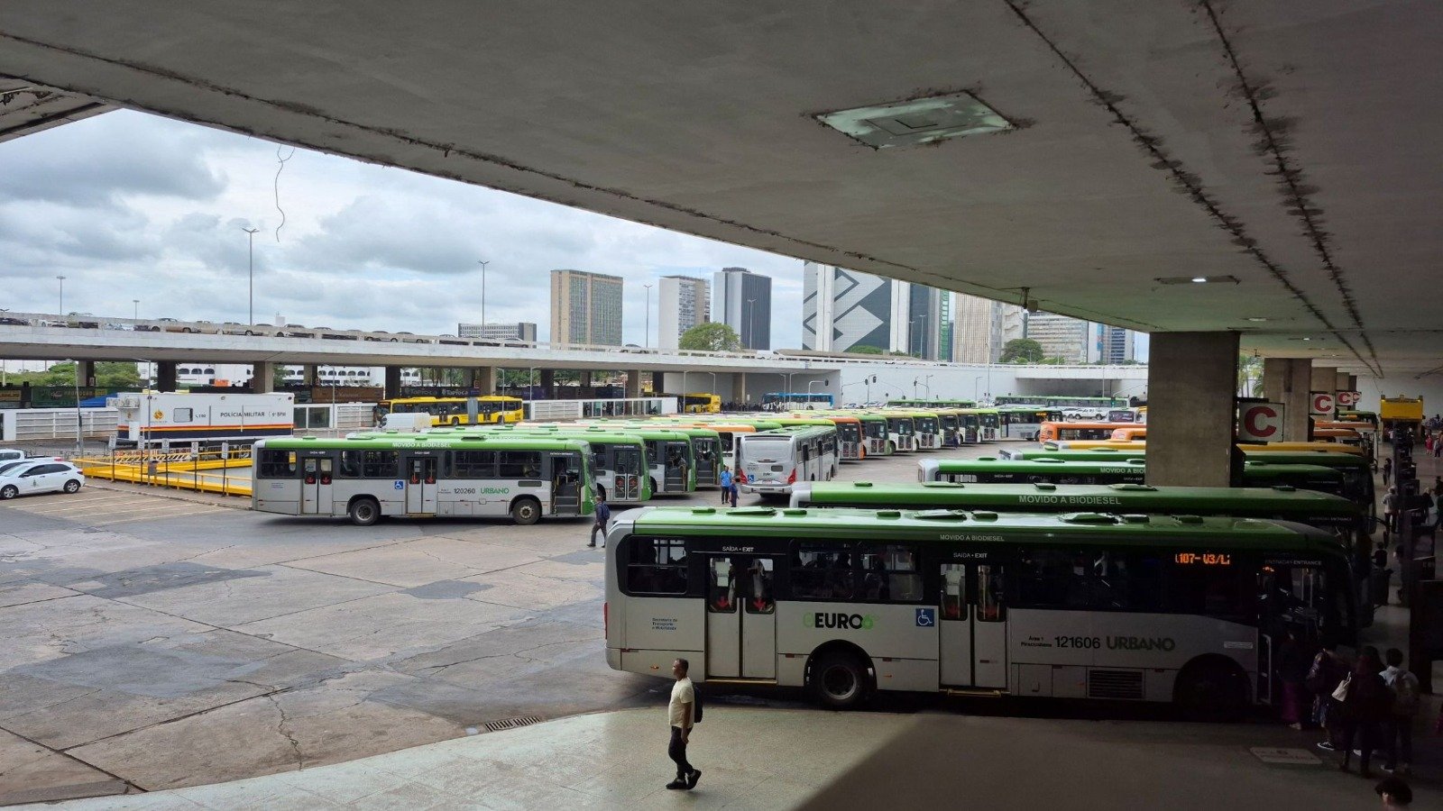 Nova linha de ônibus para o Centro Judiciário de Solução de Conflitos, na Asa Norte