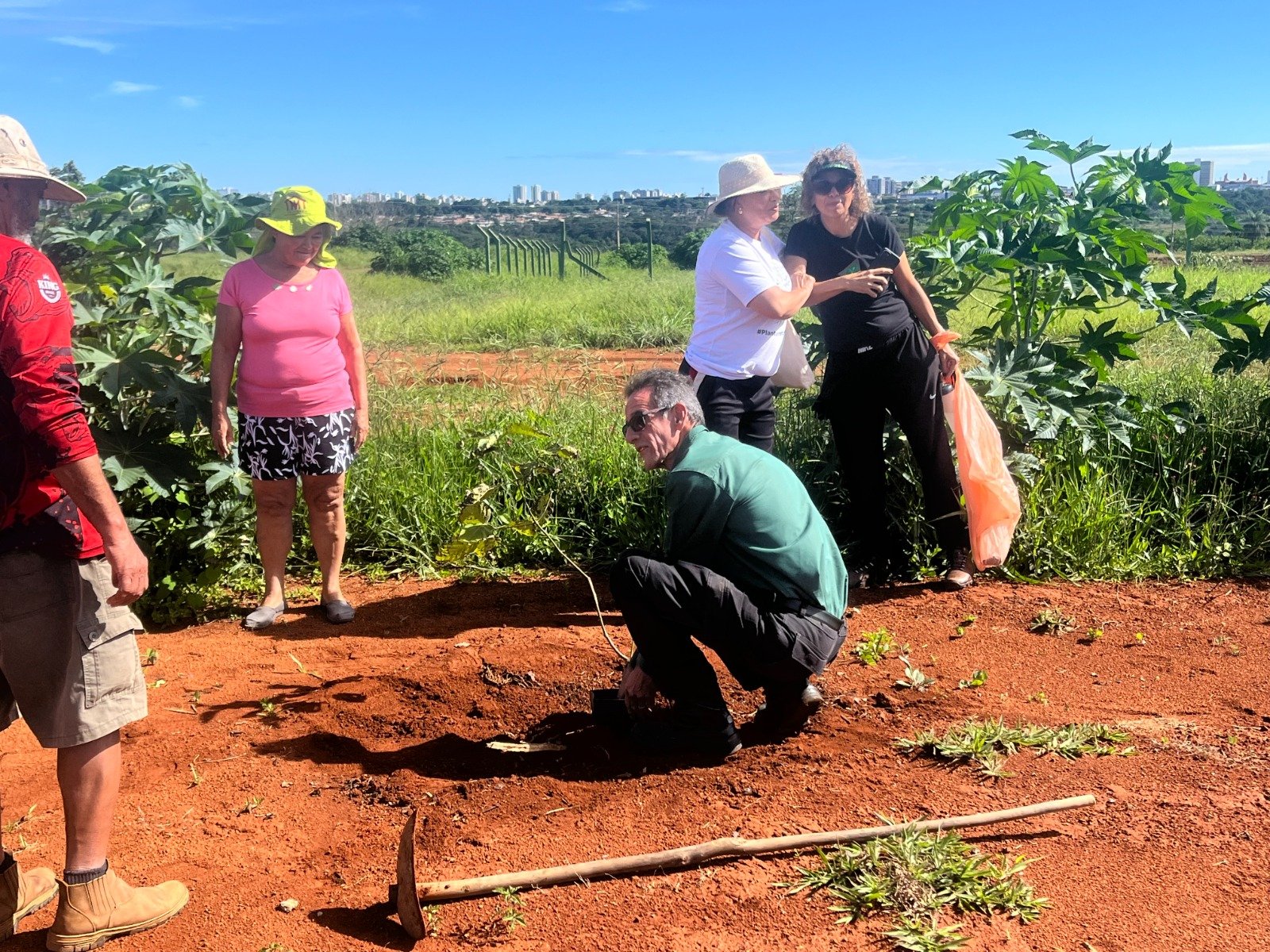 Parque Ecológico do Riacho Fundo recebe primeiro plantio do ano