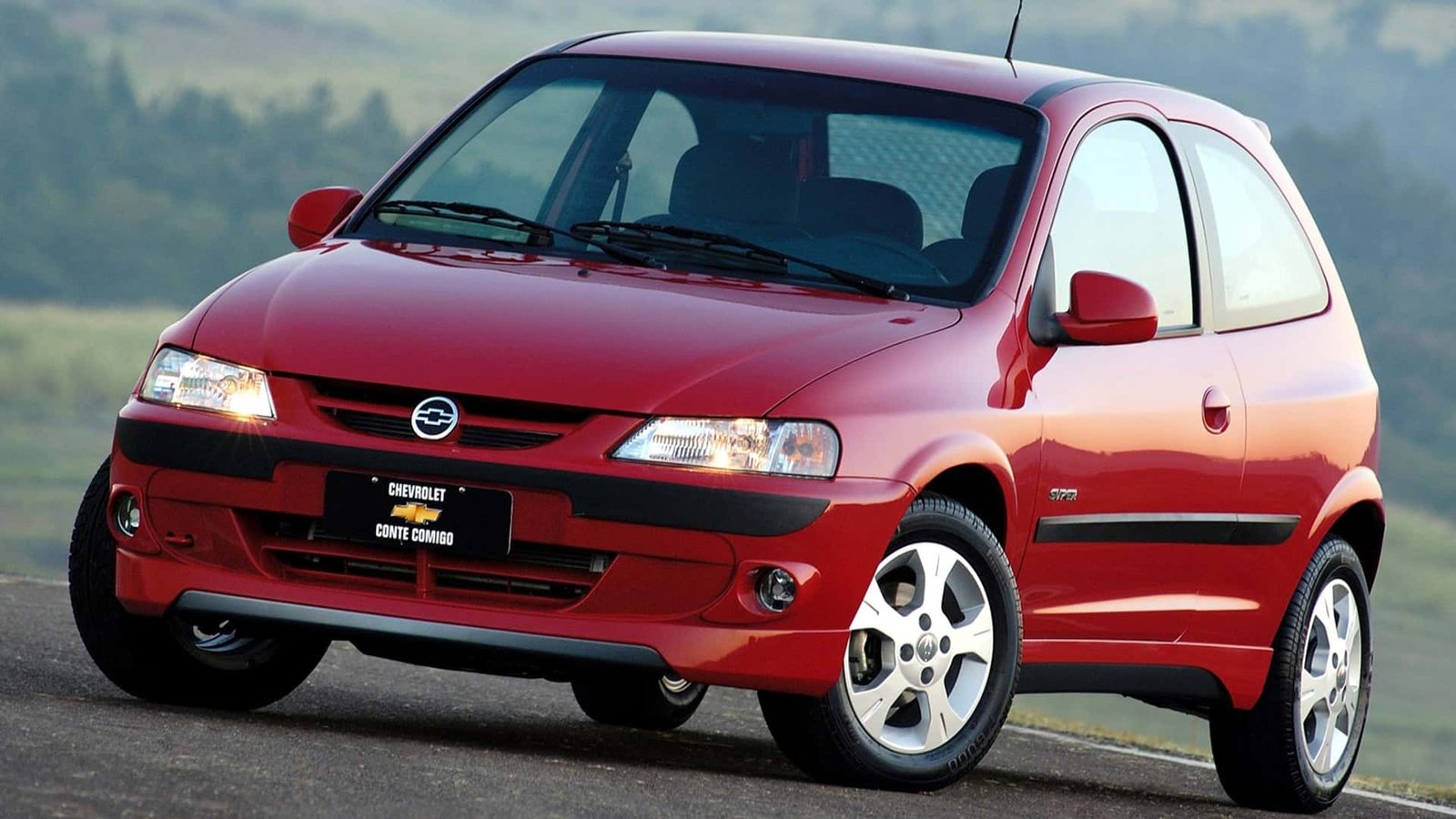 o Chevrolet Celta nascia há 25 anos