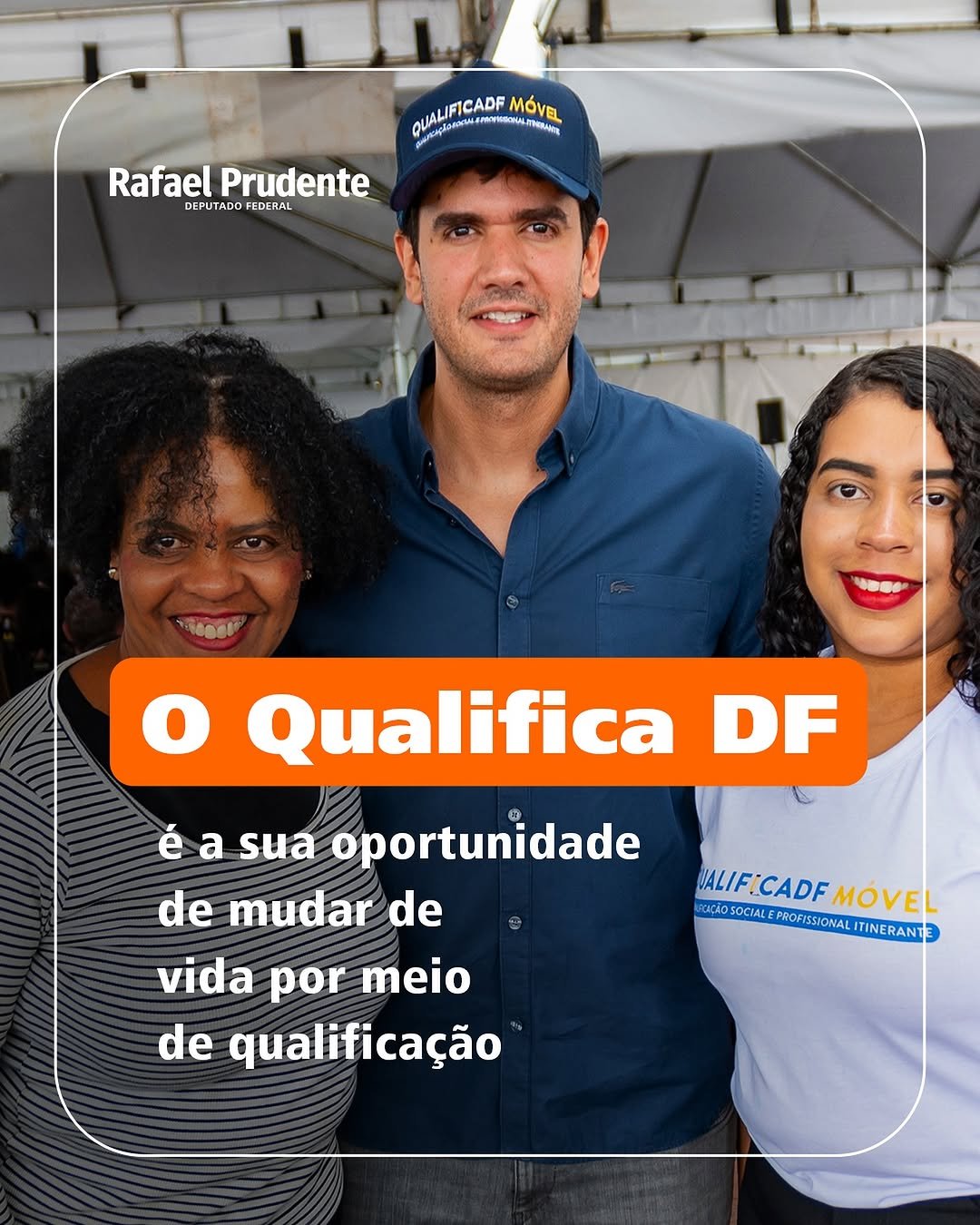 Deputado Rafael Prudente Destaca Sucesso do Programa Qualifica DF na Formação Profissional