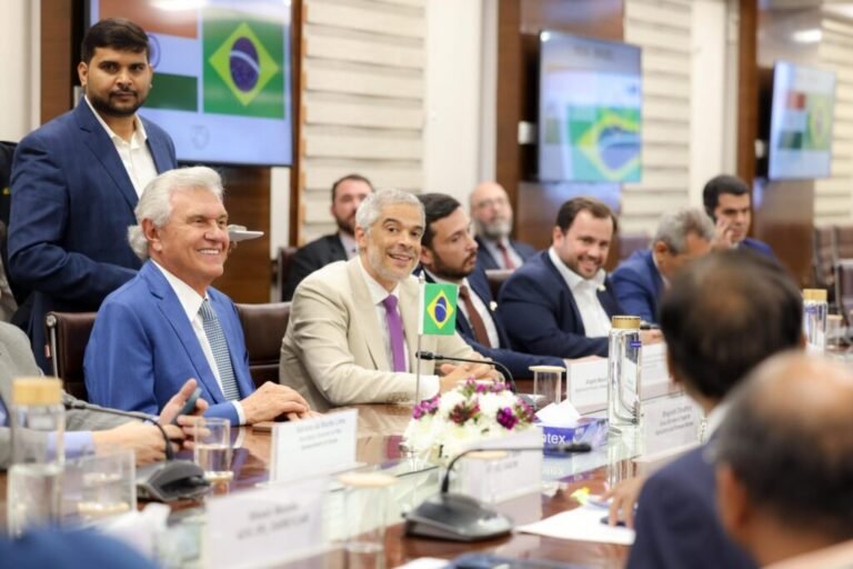 Caiado inicia colaboração com a Índia para produção de alimentos Caiado inicia colaboração com a Índia para produção de alimentos