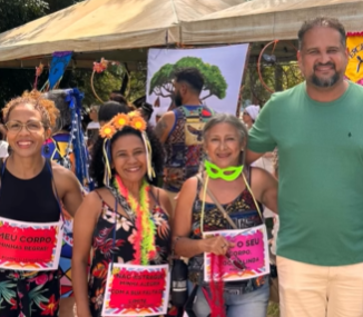 Carnaval no Cruzeiro: Administrador Gustavo Aires celebra festa com sucesso de bloco estreante