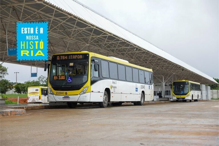 Novas rodoviárias melhoram a qualidade de vida e a mobilidade da população brasiliense Novas rodoviárias melhoram a qualidade de vida e a mobilidade da população brasiliense
