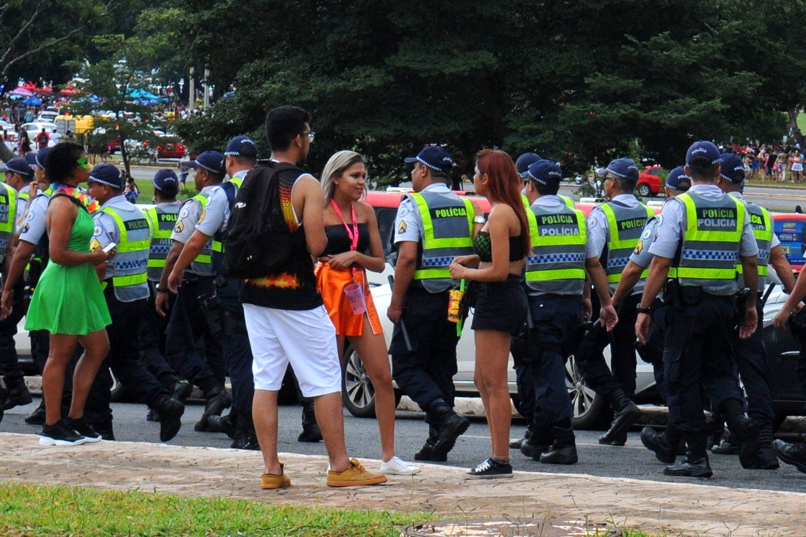 Polícia Militar reforça segurança para o DF Folia 2025