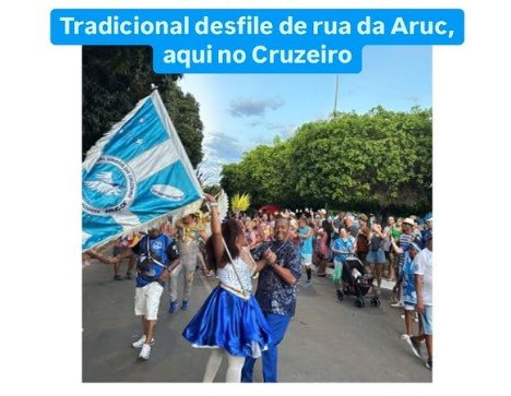 aruc Foliões já estão nas ruas