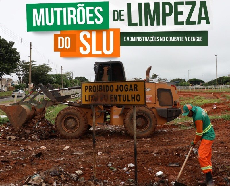 slu Ações de Limpeza no Recanto das Emas