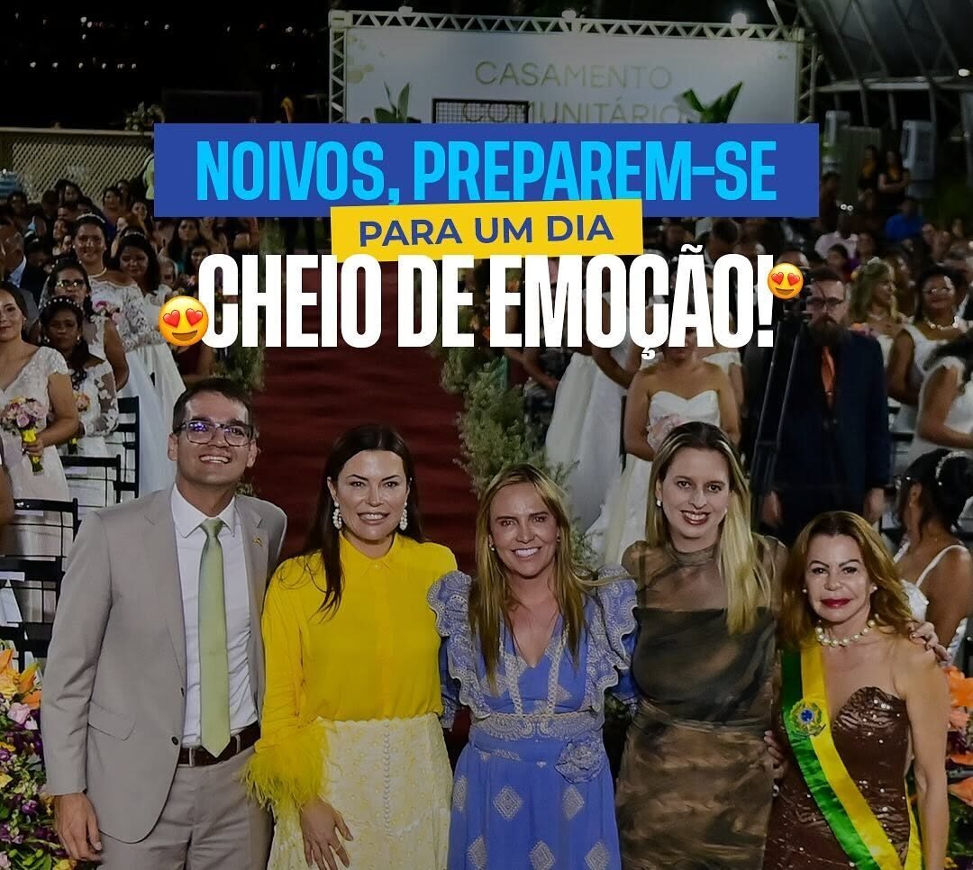 Casamento Comunitário do DF celebra o amor e a inclusão social