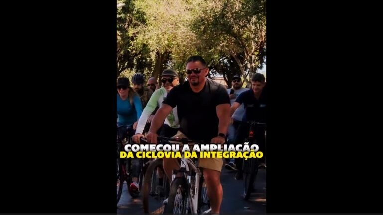 Ciclovia da Integração avança e chega ao Riacho Fundo I Ciclovia da Integração avança e chega ao Riacho Fundo I