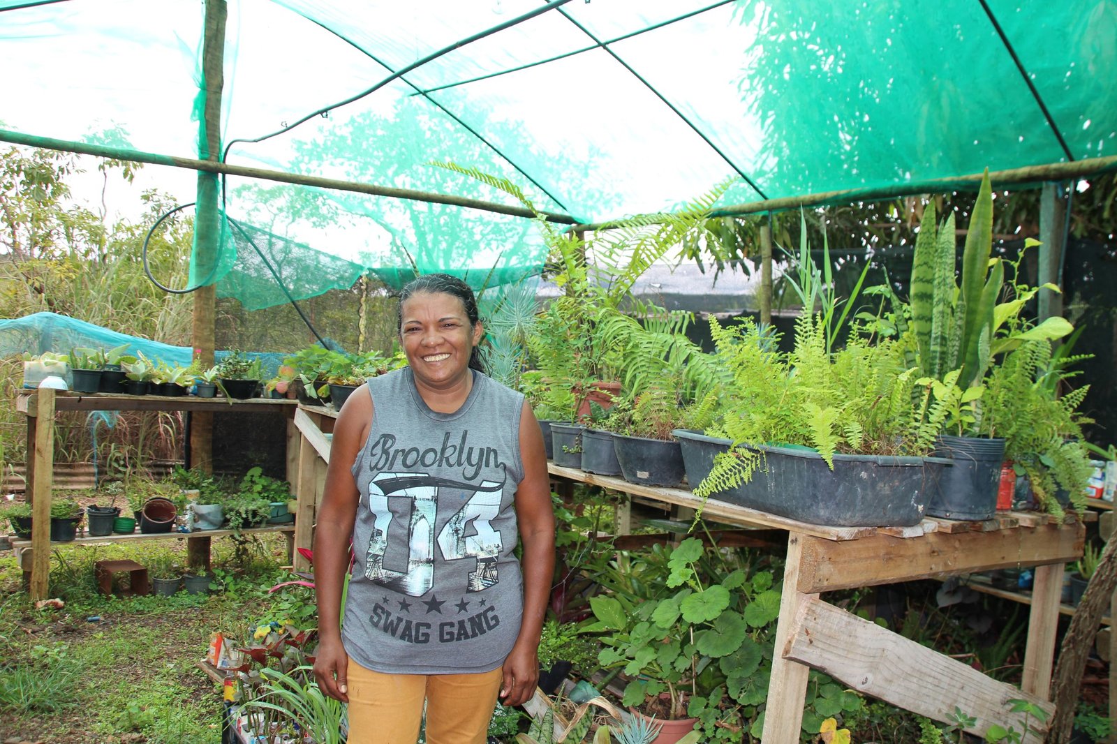 Com assistência técnica, produtora rural transforma paixão por plantas em fonte de renda