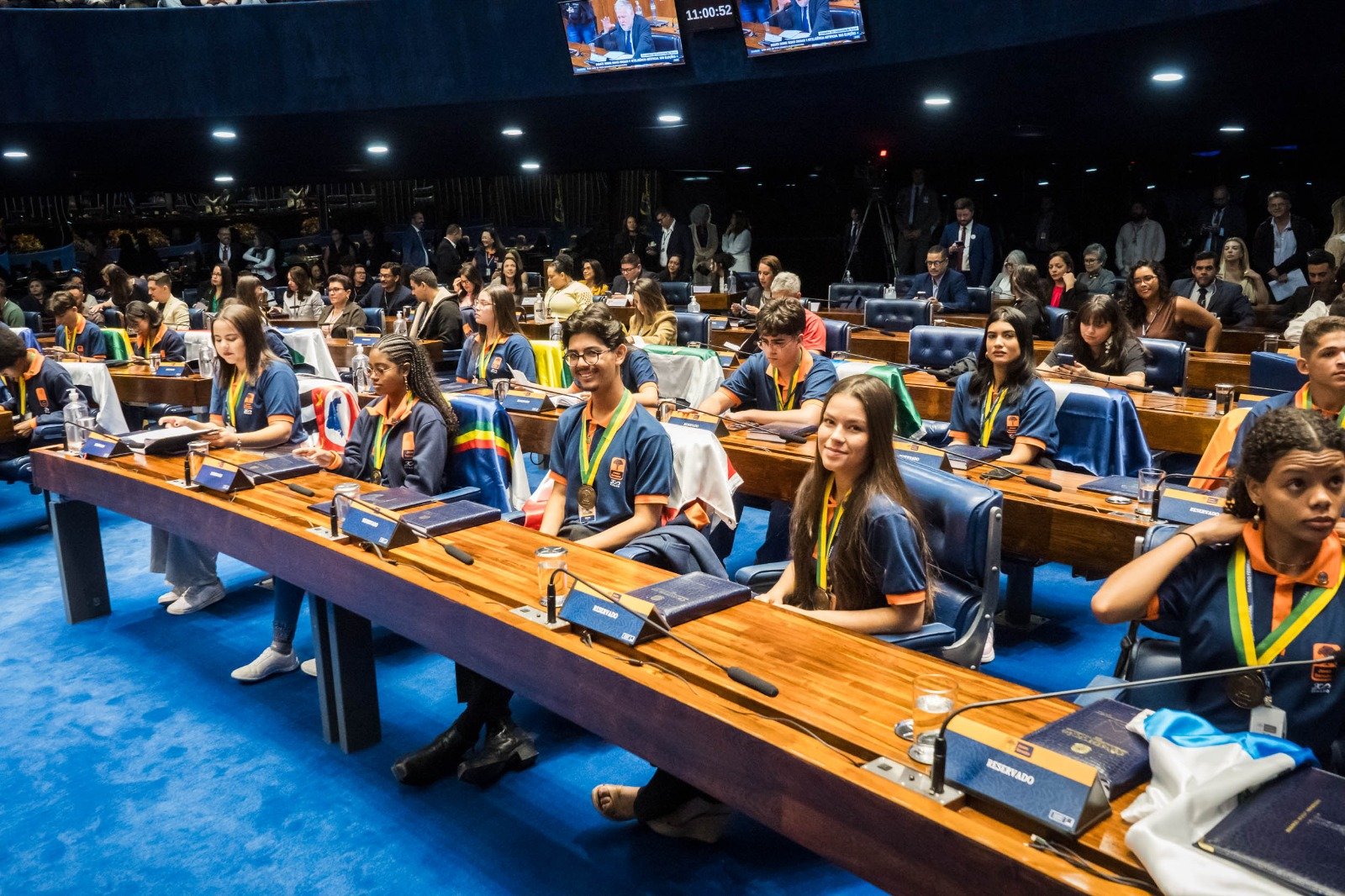 Inscrições para o programa Jovem Senador 2025 vão até 30 de abril