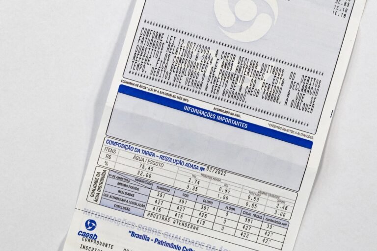 Declaração de quitação anual da conta de água será enviada a mais de 500 mil clientes Declaração de quitação anual da conta de água será enviada a mais de 500 mil clientes