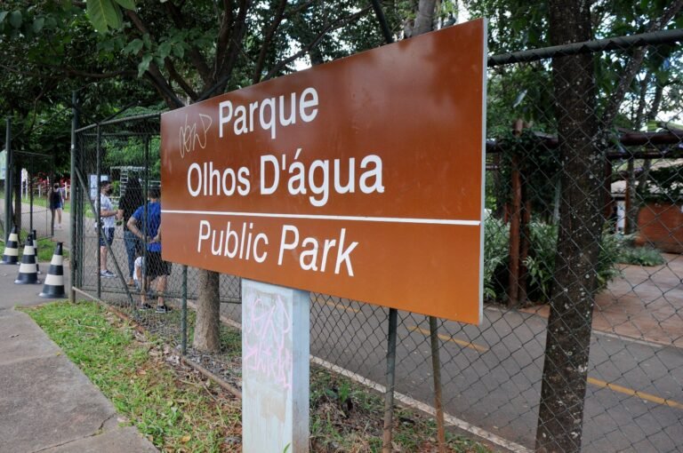 Parque Olhos d’Água fecha para manutenção na terça (22)