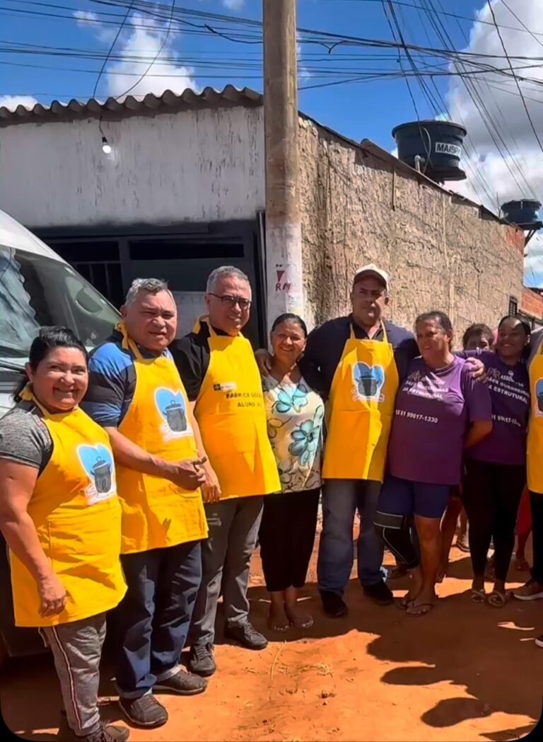 Cidade Estrutural recebe ação solidária da Paróquia Nossa Senhora de Nazaré