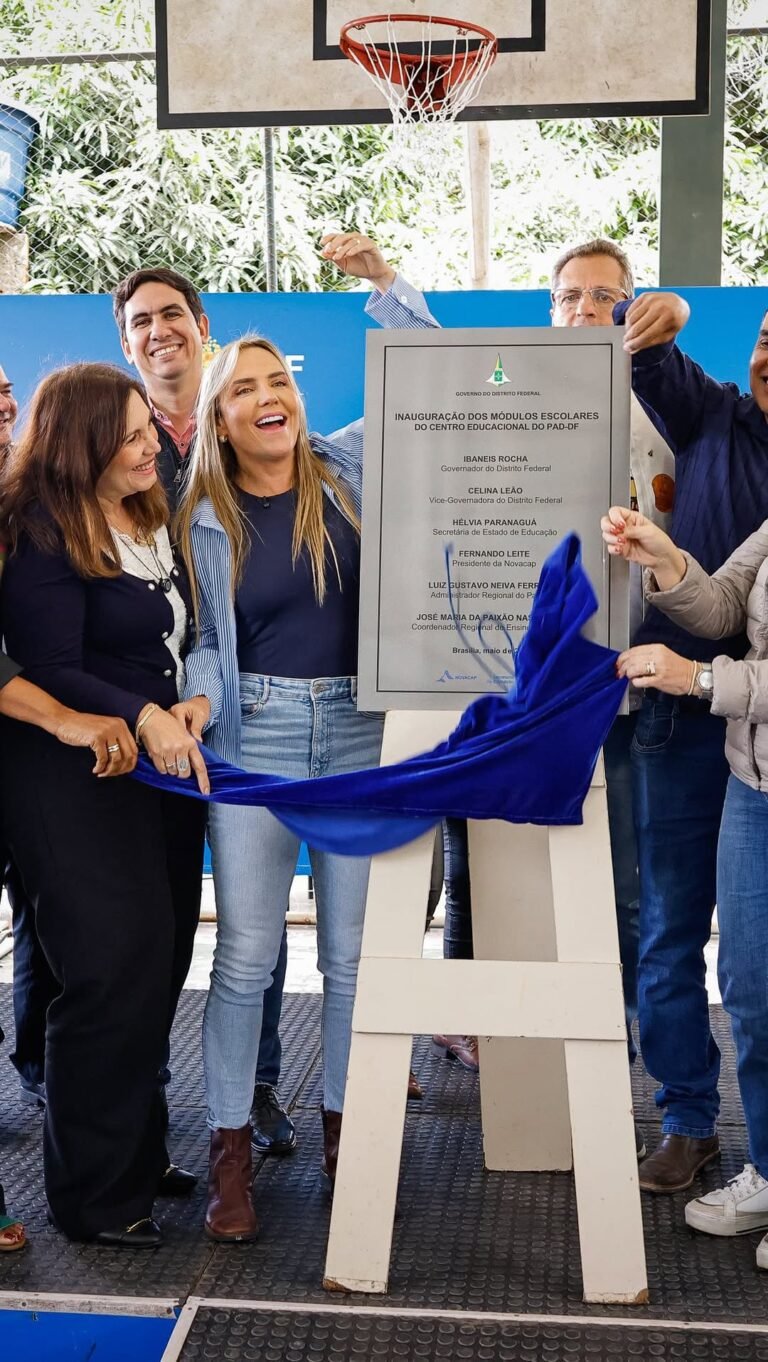 Vice-governadora Celina Leão inaugura novos módulos do Centro Educacional do PAD-DF no Paranoá Rural Vice-governadora Celina Leão inaugura novos módulos do Centro Educacional do PAD-DF no Paranoá Rural