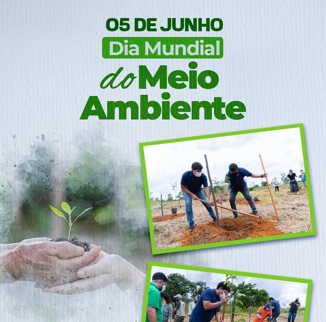 Deputado Robério Negreiros relembra plantio de 500 mudas no Parque Bernardo Sayão no Dia Mundial do Meio Ambiente