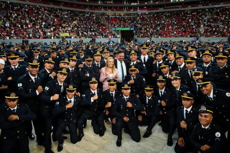 Vice-governadora Celina Leão homenageia policiais militares do DF e reforça compromisso com a segurança pública
