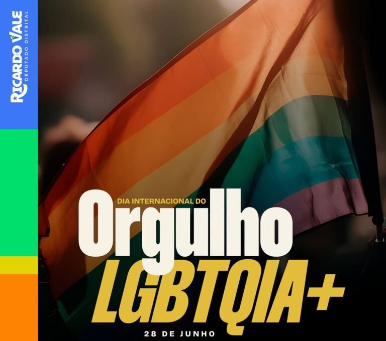 Vice-Presidente da CLDF, Ricardo Vale, Destaca Luta Contra a LGBTfobia com Lei Distrital Vice-Presidente da CLDF, Ricardo Vale, Destaca Luta Contra a LGBTfobia com Lei Distrital