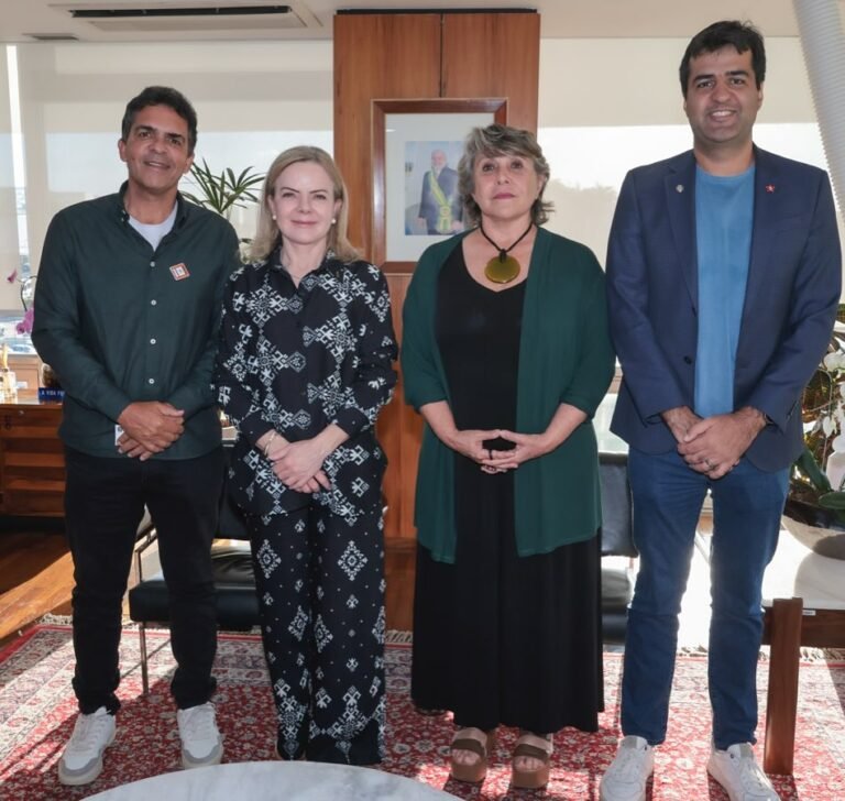 Deputado Ricardo Vale leva pautas dos servidores do DF à ministra Gleisi Hoffmann Deputado Ricardo Vale leva pautas dos servidores do DF à ministra Gleisi Hoffmann