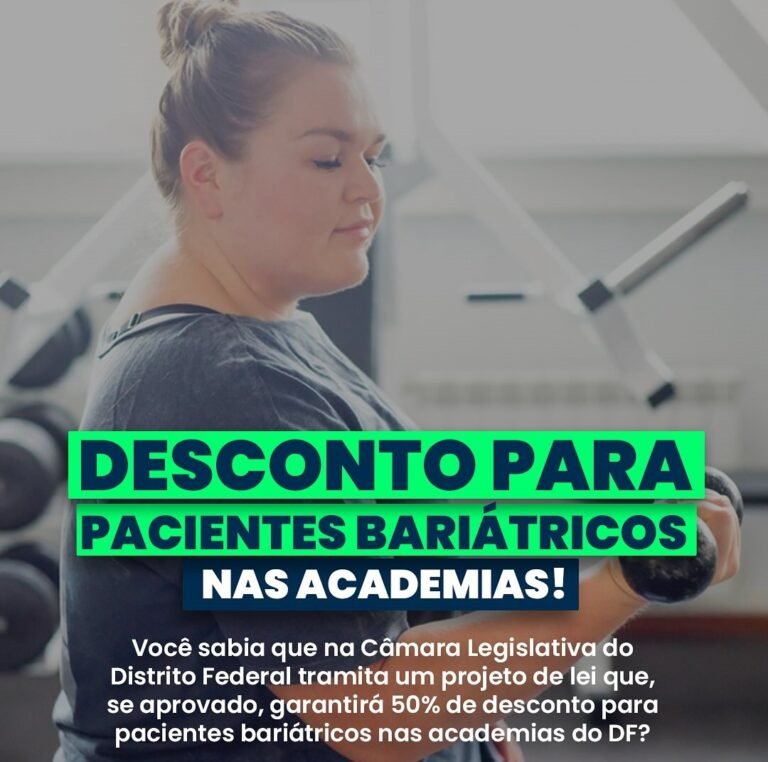 Projeto de Lei Propõe Desconto em Academias para Pacientes Bariátricos no DF