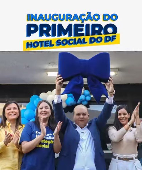 DF inaugura primeiro hotel social do país que acolhe também animais de estimação