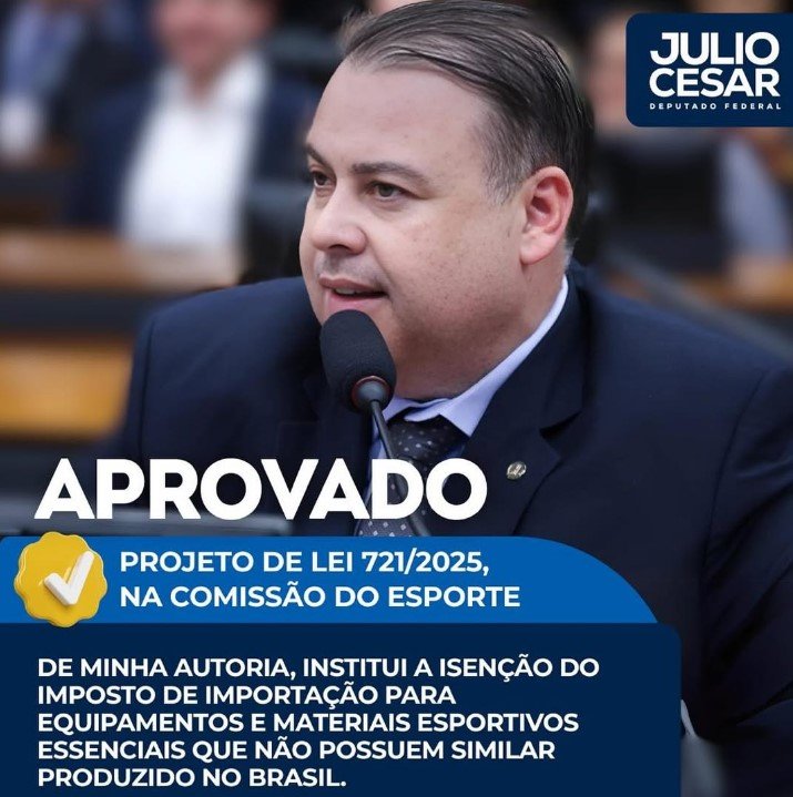 Screenshot_42 Mais uma conquista para o esporte nacional: Comissão aprova isenção de imposto para equipamentos sem similar no Brasil