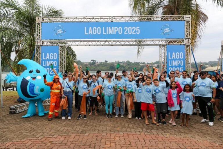 Mutirão no Lago Paranoá mostra força da consciência ambiental
