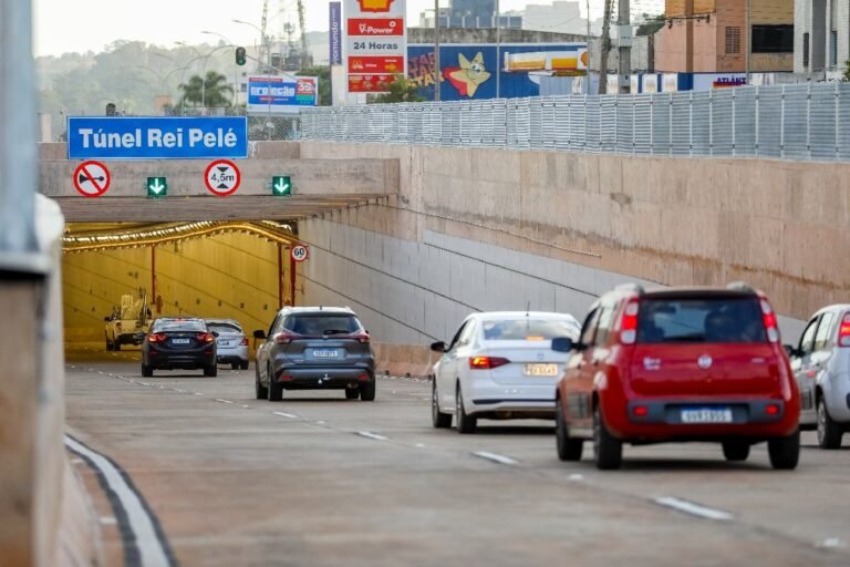 Túnel Rei Pelé será parcialmente interditado nesta quinta; entenda