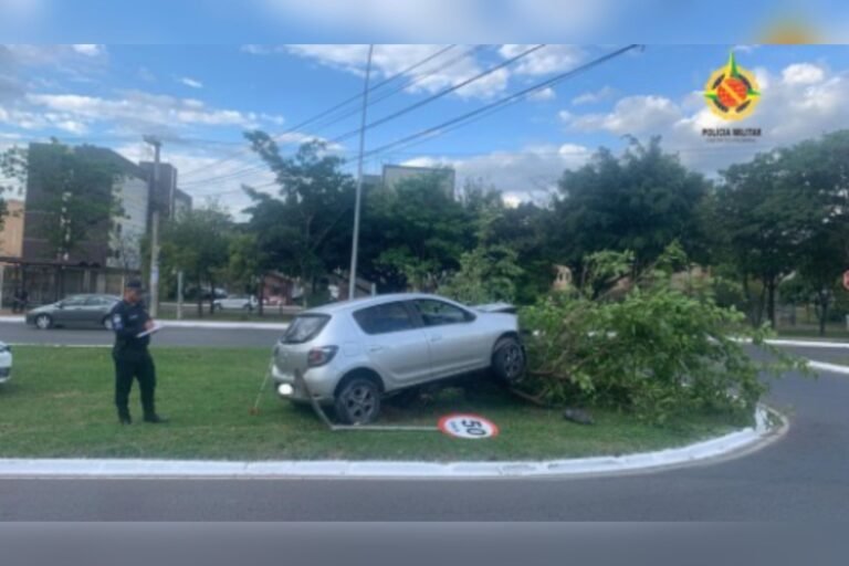 Homem entra em surto após acidente e se esconde em buraco no DF