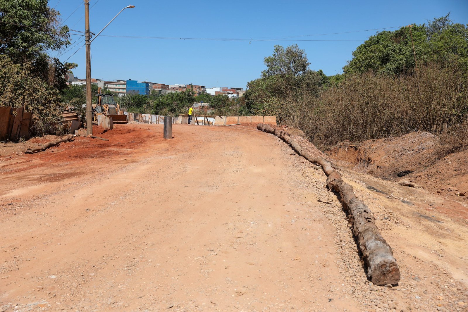 Travessia que liga Estrutural ao 26 de Setembro passa por obras de segurança