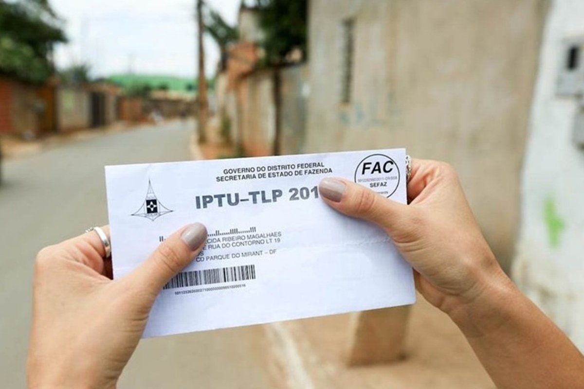 GDF divulga calendário de pagamento do IPTU de 2026; confira