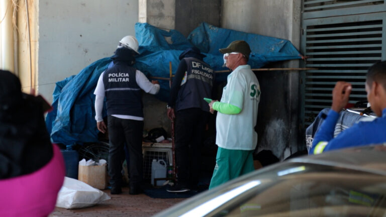 GDF inicia ação de acolhimento para pessoas em situação de rua no Plano Piloto