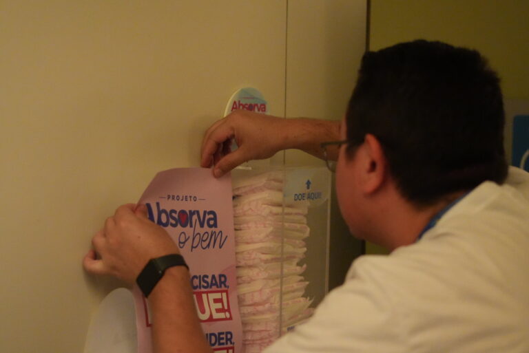 GDF instala novos pontos do “Absorva o Bem” e amplia ação de dignidade menstrual na CLDF