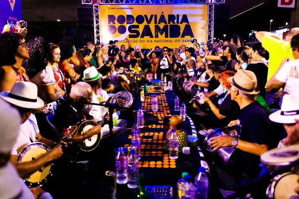 Rodoviária do Plano Piloto recebe grande roda de samba nesta quinta