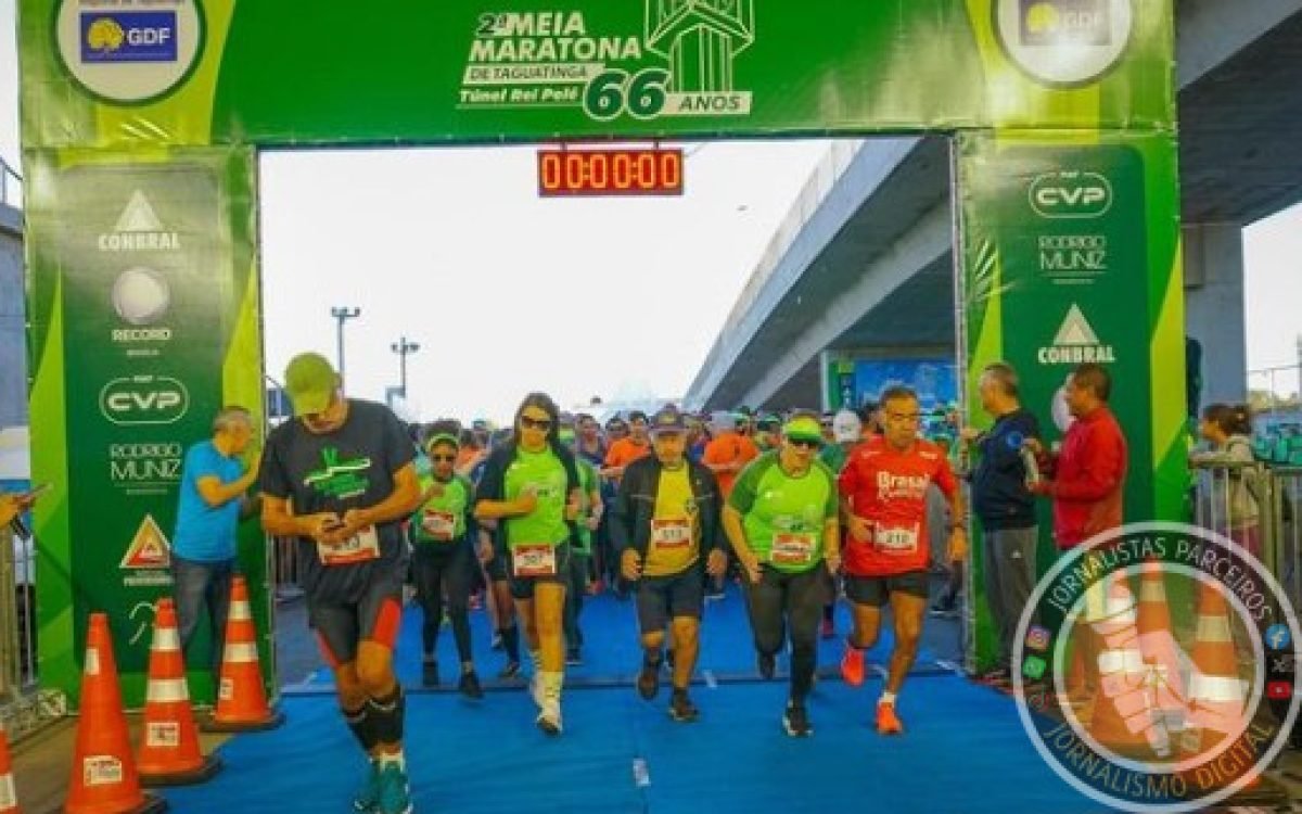 Uma Manhã de Conquistas: Taguatinga Celebra 66 Anos com Meia Maratona e Festividades