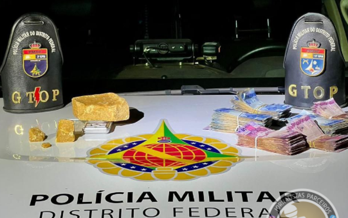 Polícia Militar do Distrito Federal Realiza Grande Apreensão de Drogas na Cidade Estrutural