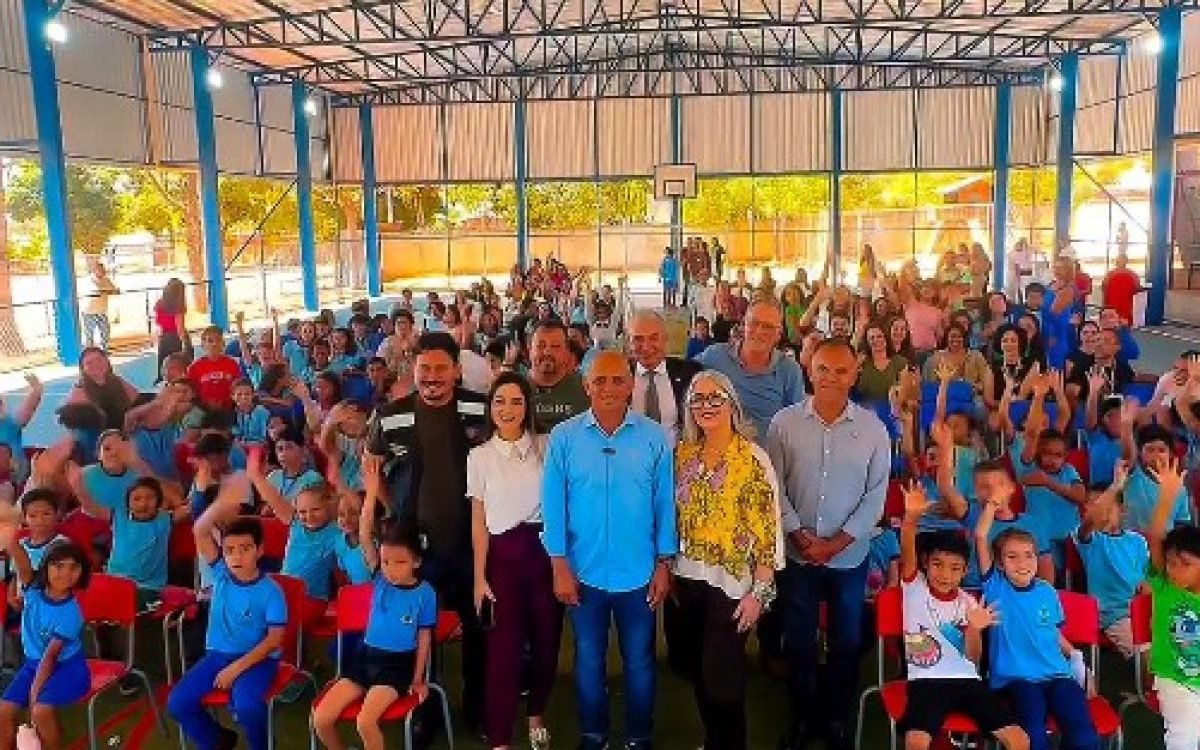 Inauguração de Quadra no CEF São José em Planaltina Marca Conquista Histórica para a Comunidade Escola