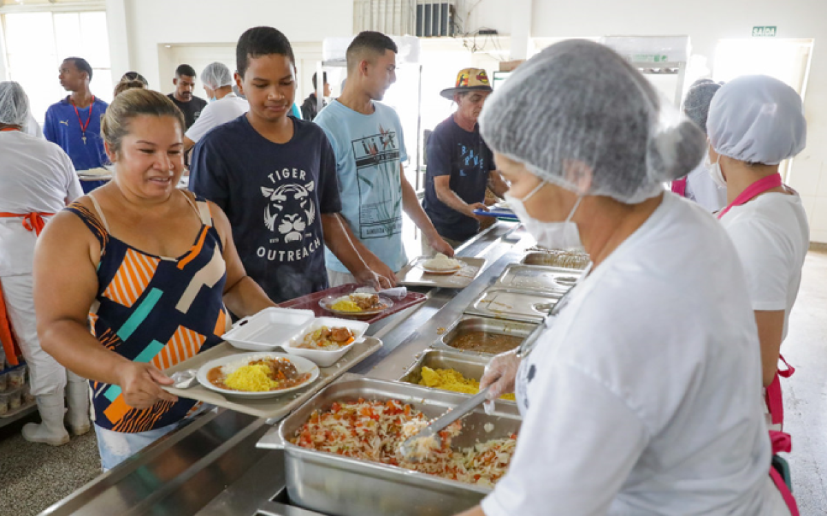 Governo do DF Ampliou Oferta de Refeições no Restaurante Comunitário do Paranoá