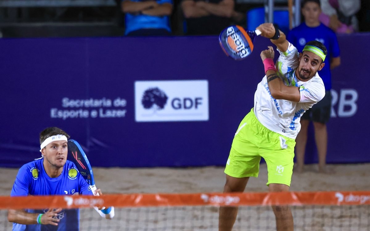 ITF Beach Tennis Finals reúne melhores duplas do mundo em Brasília