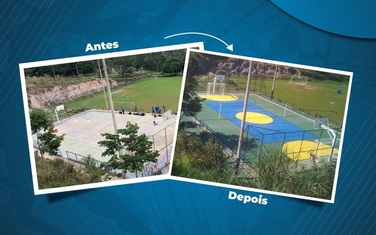Quadra de Esportes da Comunidade Boa Vista é Revitalizada pelo Programa RenovaDF